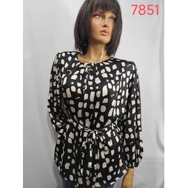 Фотография Свитер женский 7851 black р.52-62 "LIDA" недорого оптом от прямого поставщика