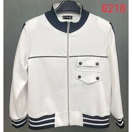 Фотография Кофта женская 8218 white р.52-62 "LIDA" недорого оптом от прямого поставщика