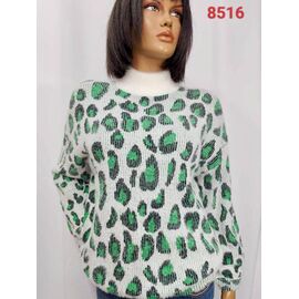 Фотография Свитер женский 8516 l.grey р.54-58 "LIDA" недорого оптом от прямого поставщика