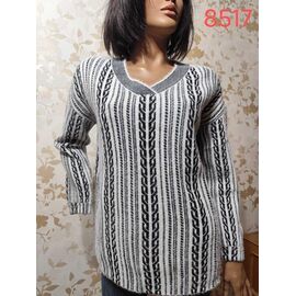 Фотография Свитер женский 8517 grey р.54-58 "LIDA" недорого оптом от прямого поставщика