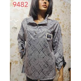 Фотография Свитер женский 9482 grey р.52-62 "LIDA" недорого оптом от прямого поставщика