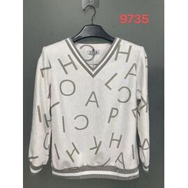 Фотография Свитер женский 9735 white р.52-62 "LIDA" недорого оптом от прямого поставщика