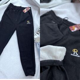 Фотография Штаны женские утеплённые 2033 black р.2XL-6XL "BONJOUR" недорого оптом от прямого поставщика