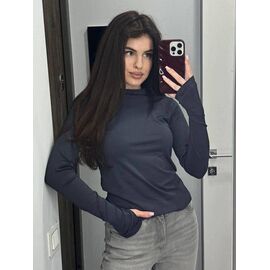 Фотография Свитер женский 5134 d.grey р.42-48 "BONJOUR" недорого оптом от прямого поставщика