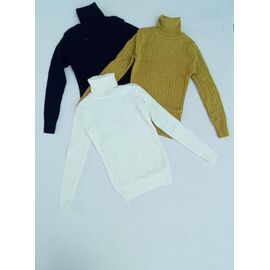 Фотография Свитер детский на девочку 4550 d.yellow р.7-9 "Meloria" недорого оптом от прямого поставщика