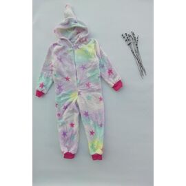 Фотография Кигуруми детский утеплённый на девочку ML2741 lilac р.30-38 "Meloria" недорого оптом от прямого поставщика