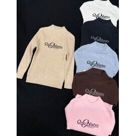 Фотография Свитер детский на девочку 738 beige р.130-170 "Yalisi" недорого оптом от прямого поставщика