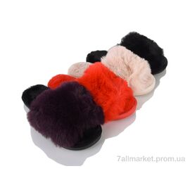 Фотография Тапки женские для дома Весна/осень L1827 mix (12 пар р.36-41) "Elmob" недорого оптом от прямого поставщика