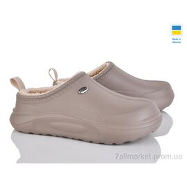 Фотография Галоши женские Весна/осень M4101 бежевий (8 пар р.37-41) "Golden Lion" недорого оптом от прямого поставщика