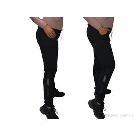 Фотография Спортивные брюки женские Зима 2110 чорний (4 шт. р.сетка 2XL-6XL) "Sport style" недорого оптом от прямого поставщика
