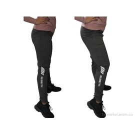 Фотография Спортивные брюки женские Зима 2103 т.сірий (4 шт. р.сетка 2XL-6XL) "Sport style" недорого оптом от прямого поставщика