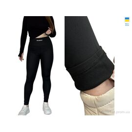 Фотография Лосинсы женские Зима 700-1 чорний (4 шт. р.сетка S-XL) "Sport style" недорого оптом от прямого поставщика