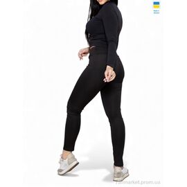 Фотография Лосинсы женские Весна/осень 500 чорний (4 шт. р.сетка S-XL) "Sport style" недорого оптом от прямого поставщика