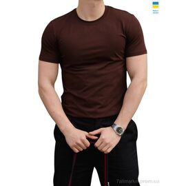 Футболка чоловіча Літо 8 шоколад (4 шт. р.сіткаM-2XL) "Sport style" недорого оптом від прямого постачальника