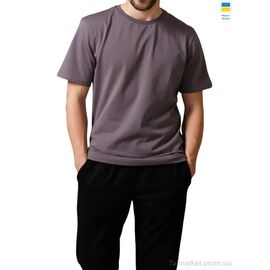 Футболка чоловіча Літо 8 графіт (4 шт. р.сіткаM-2XL) "Sport style" недорого оптом від прямого постачальника