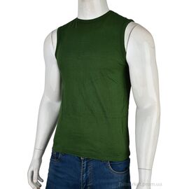 Майка чоловіча Весна/осінь K20 khaki (6 шт. р.сітка46-48) "Textile" недорого оптом від прямого постачальника