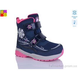 Черевики дитячі зручні Зима TKT24-17 термо (6 пар р.28-33) "BG" недорого оптом від прямого постачальника