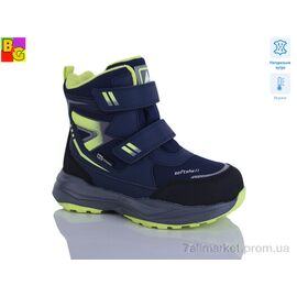 Черевики дитячі зручні Зима R2501 термо (6 пар р.30-35) "BG" недорого оптом від прямого постачальника