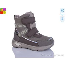 Черевики дитячі зручні Зима R2506 термо (6 пар р.30-35) "BG" недорого оптом від прямого постачальника