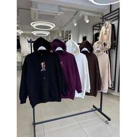 Худі жіноче 5813 beige р.S-L "Karon" недорого оптом від прямого постачальника