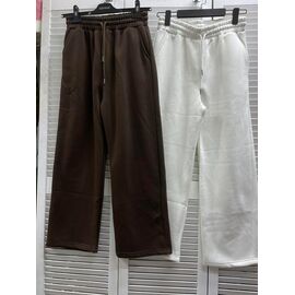 Фотография Штаны спортивные женские тёплые 5809 brown р.S-L "Karon" недорого оптом от прямого поставщика