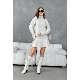 Фотография Костюм женский 8436 l.grey р.44-46 "Karon" недорого оптом от прямого поставщика