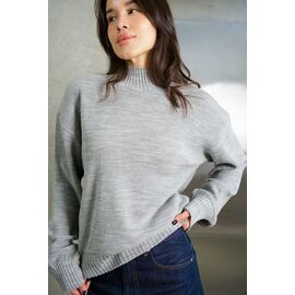 Фотография Свитер женский 0559 l.grey р.one size "Little Secret" недорого оптом от прямого поставщика