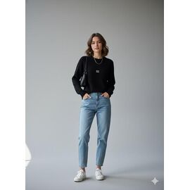 Светр жіночий 0713 black р.one size "Little Secret" недорого оптом від прямого постачальника