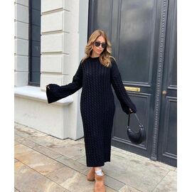 Сукня тепла жіноча 1786 black р.one size "Little Secret" недорого оптом від прямого постачальника