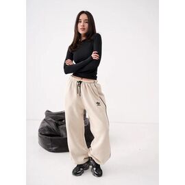 Штани спортивні жіночі теплі 2000 beige р.S-L "Little Secret" недорого оптом від прямого постачальника