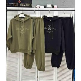 Костюм спортивний жіночий 2876 black р.M-XL "Little Secret" недорого оптом від прямого постачальника