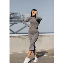 Фотография Платье женское 400235 grey р.S-L "Little Secret" недорого оптом от прямого поставщика