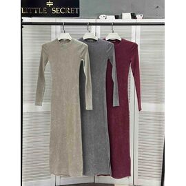 Фотография Платье женское 400235 wine р.S-L "Little Secret" недорого оптом от прямого поставщика