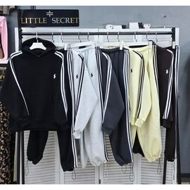 Фотография Костюм спортивный женский 4917 black р.S-L "Little Secret" недорого оптом от прямого поставщика