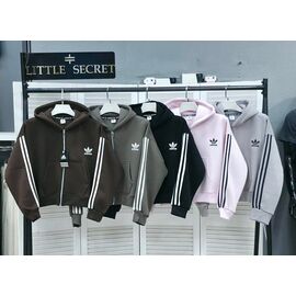 Фотография Кофта спортивная женская тёплая 555 pink р.one size "Little Secret" недорого оптом от прямого поставщика