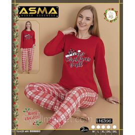 Фотография Пижама женская байковая  размеры M-3XL  "MODY" купить недорого от прямого поставщика