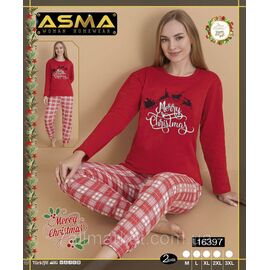 Фотография Пижама женская байковая  размеры M-3XL  "MODY" купить недорого от прямого поставщика