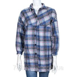 Сорочка жіноча байкова в клітинку розмір S-L (4кв) "MODY" купити недорого від прямого постачальника