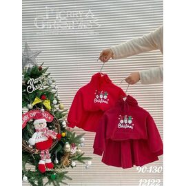 Фотография Костюм детский на девочку 12122 red р.2-6 "Фунтик" недорого оптом от прямого поставщика