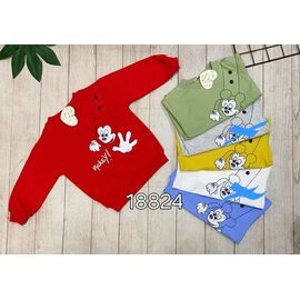 Фотография Свитер детский на мальчика 18824 yellow р.1-4 "Фунтик" недорого оптом от прямого поставщика