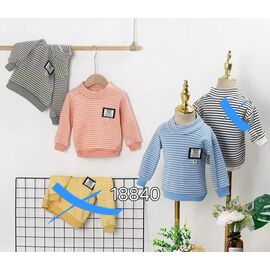 Фотография Свитер детский на девочку 18840 peach р.1-4 "Фунтик" недорого оптом от прямого поставщика