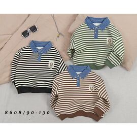 Фотография Свитер детский на мальчика 8608 green р.2-6 "Фунтик" недорого оптом от прямого поставщика