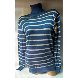 Фотография Свитер женский 24001 blue р.48-54 "PULSE" недорого оптом от прямого поставщика