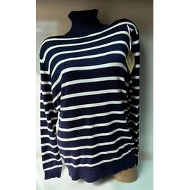 Фотография Свитер женский 24001 navy р.48-54 "PULSE" недорого оптом от прямого поставщика