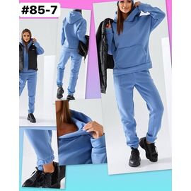 Фотография Костюм спортивный женский 85-7 l.blue р.46-52 "FIESTA" недорого оптом от прямого поставщика
