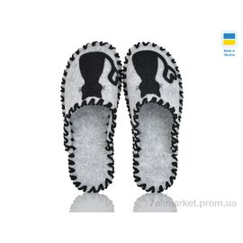 Фотография Тапки женские для дома Весна/осень 276W сірий (9 пар р.36-41) "Active" недорого оптом от прямого поставщика
