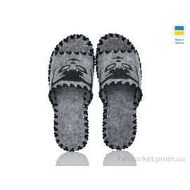Фотография Тапки женские для дома Весна/осень 262W сірий (9 пар р.36-41) "Active" недорого оптом от прямого поставщика