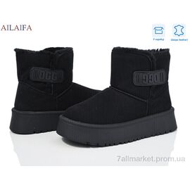 Фотография Угги женские утепленные зима M035 (8 пар р.36-41) "Ailaifa" недорого оптом от прямого поставщика