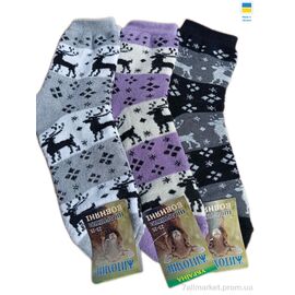 Фотография Носки женские Зима 177 mix (36 шт. р.сетка 36-40) "Алия" недорого оптом от прямого поставщика