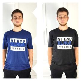 Футболка чоловіча GL32 blue р.2XL-5XL "FIESTA" недорого оптом від прямого постачальника